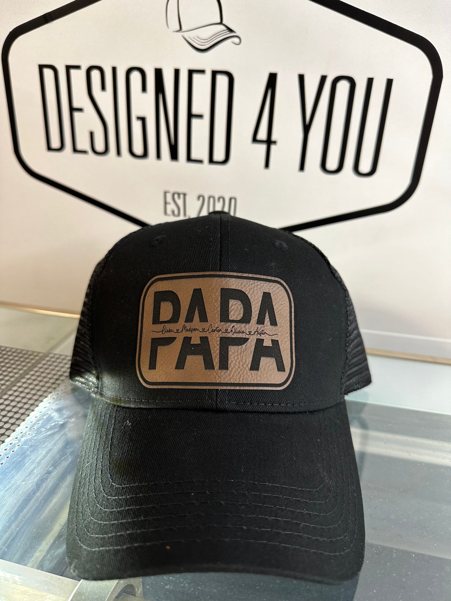 Black curved brim SnapBack