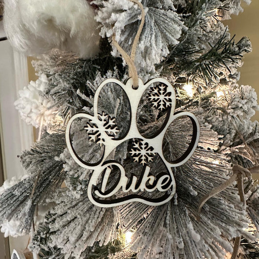 Wooden pet ornaments