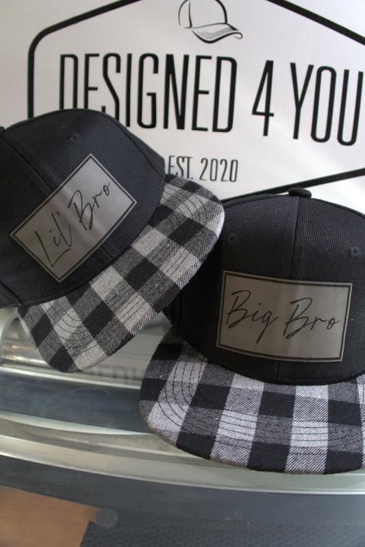 Lil bro / big bro hats Funky Brim