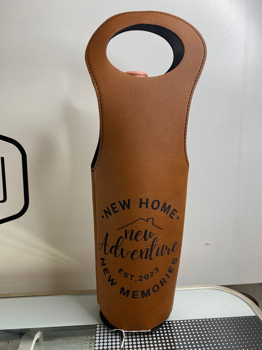 New Home Wine bag