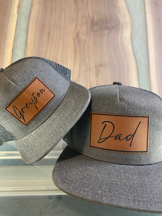 Charcoal Denim | Snapback Hat